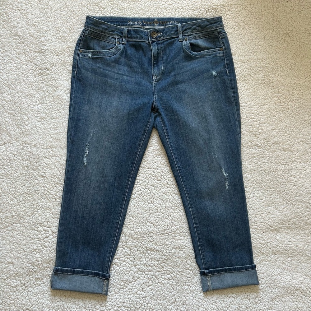 Simply Vera Vera Wang Skinny Ankle Jeans with Classic Denim Style